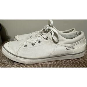 Teva Women’s Sneakers White Canvas Size 9.5